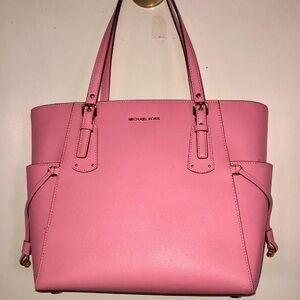 Michael Kors Emilia Grapefruit Large Leather Tote